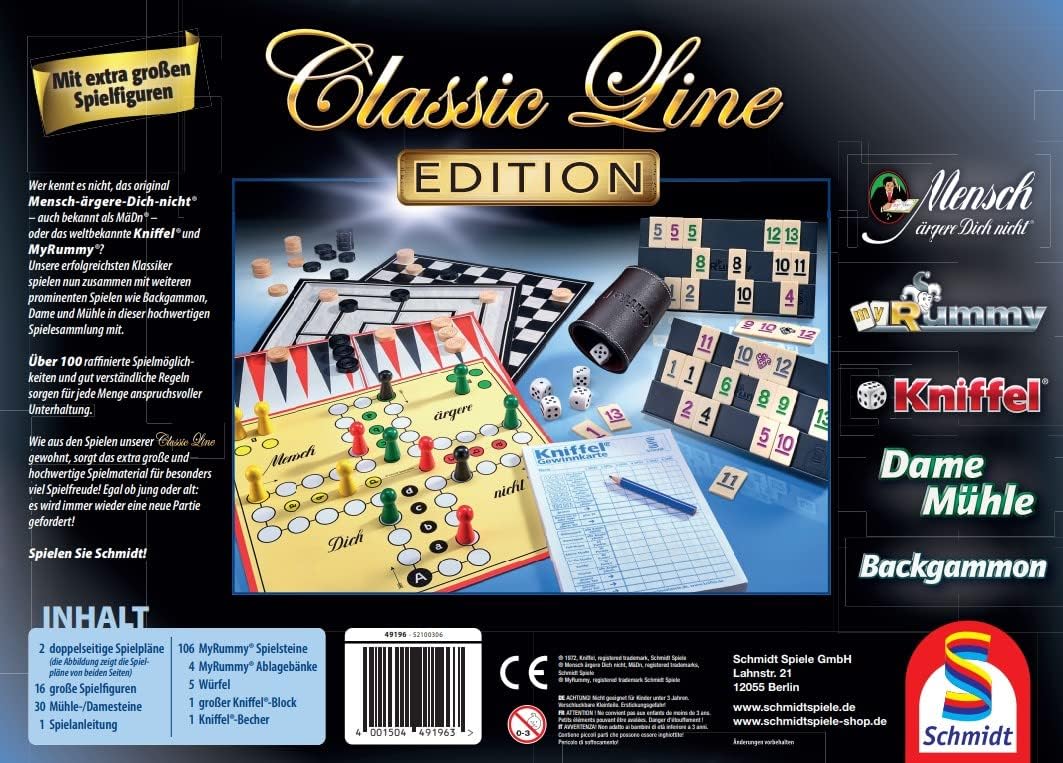 Spielesammlung Classic Line