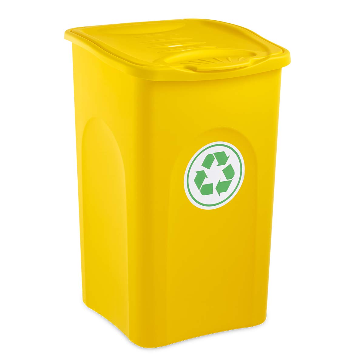 Abfalleimer 50l, Gelb