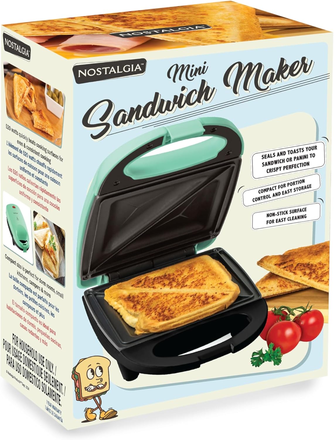 MyMini Sandwichmaker, Mintgrün