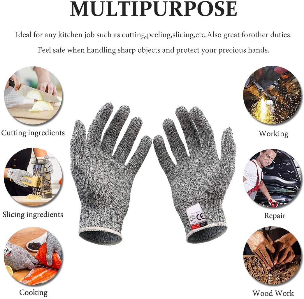 Austernmesser-Set mit Handschuh, 1 Knife+L glove
