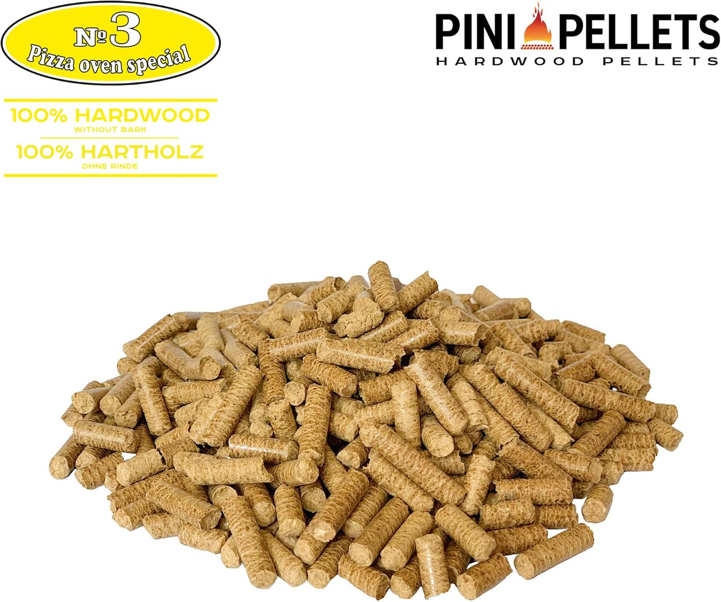 Hartholz Pellets für Pizzaöfen (10 kg)