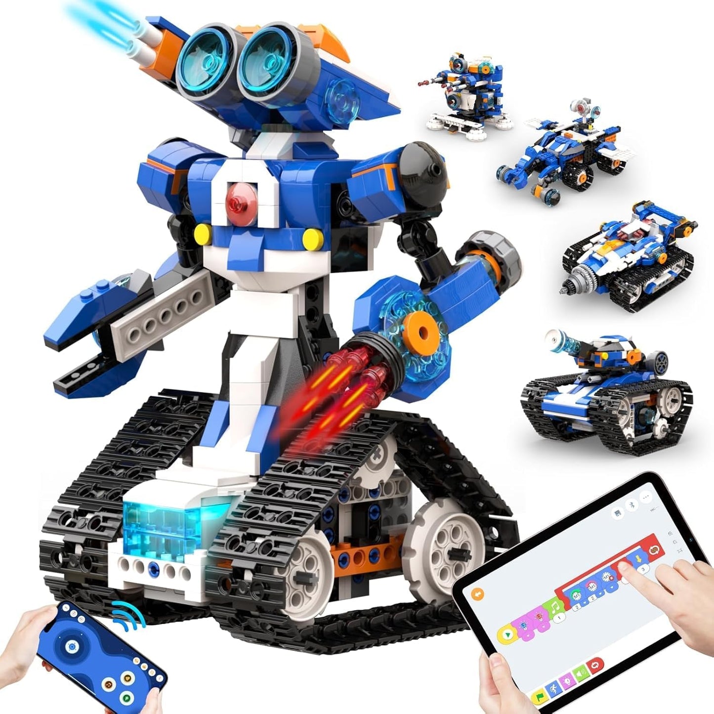 6-in-1 Programmierbarer Roboter-Bausatz Robot J, Robot J