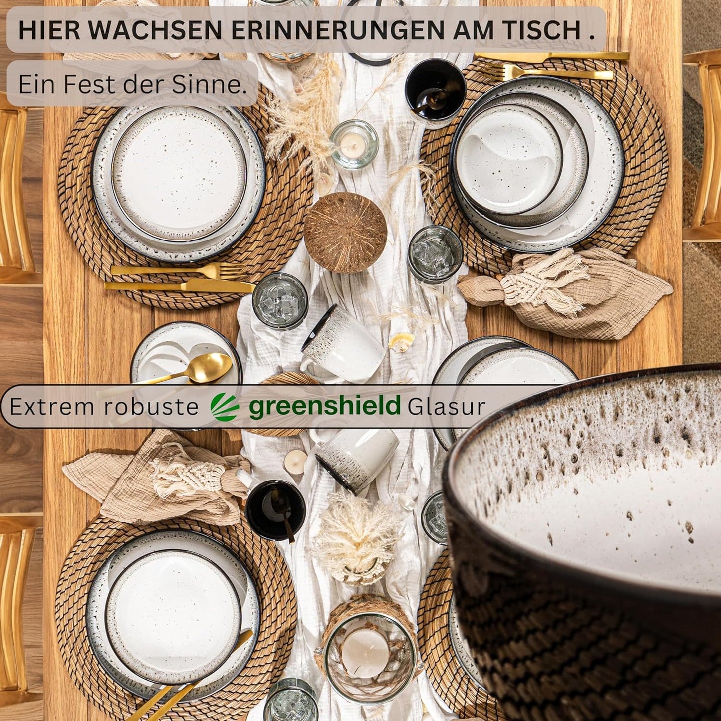 6er-Set Schüssel Sansibar, Schalen 6 tlg.