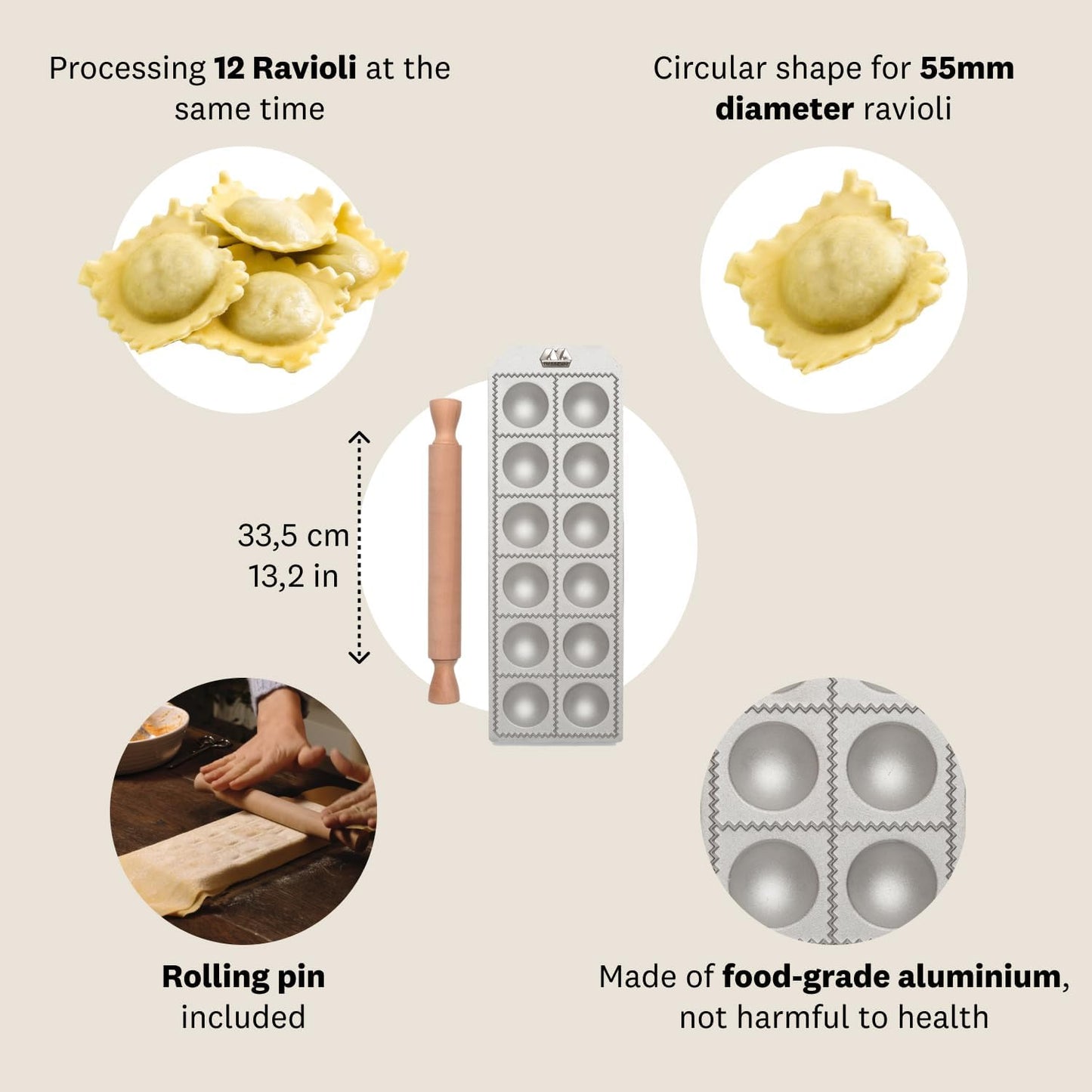 Ravioli-Form