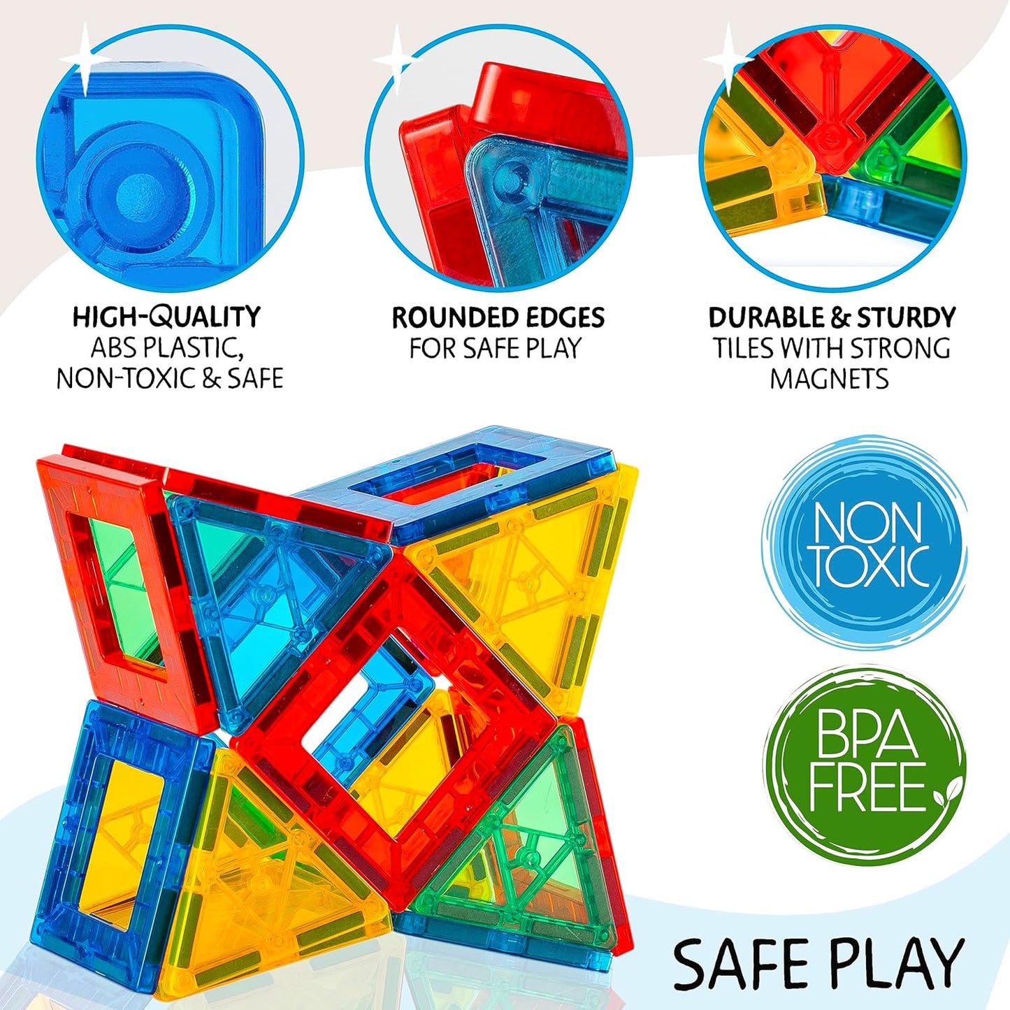 Magnetische Spielbausteine