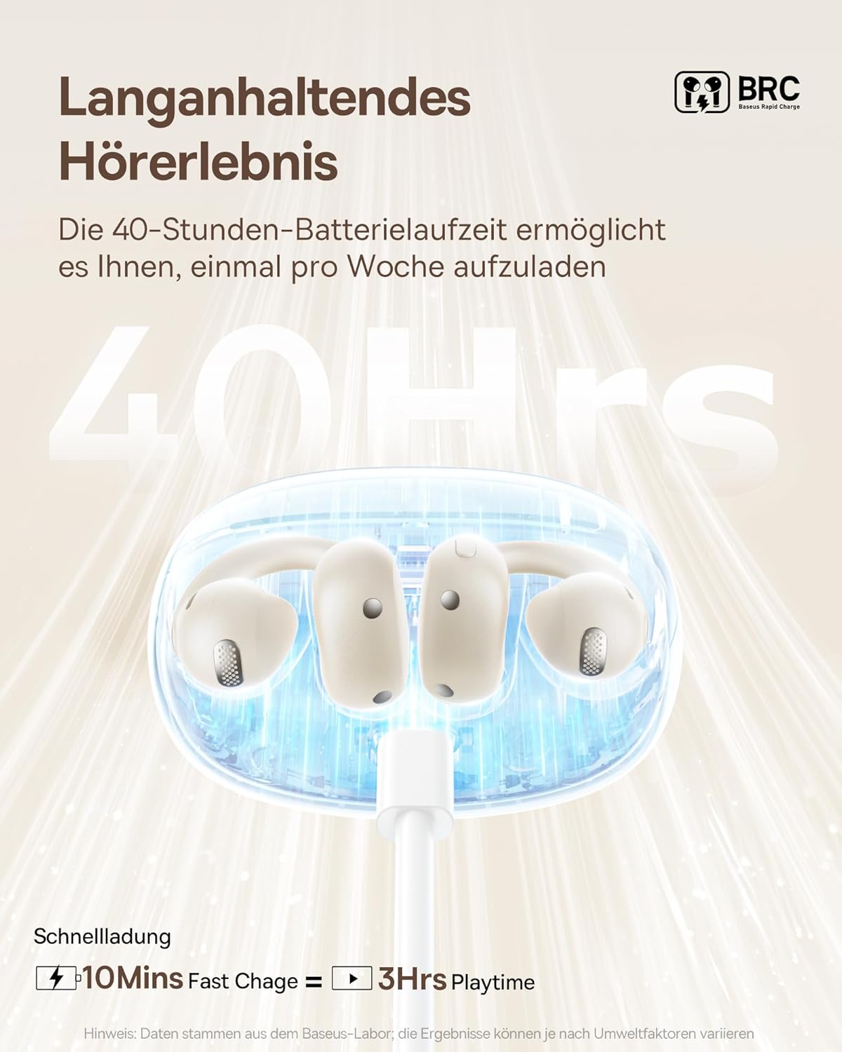 Bowie MC1 Open Ear Kopfhörer, White