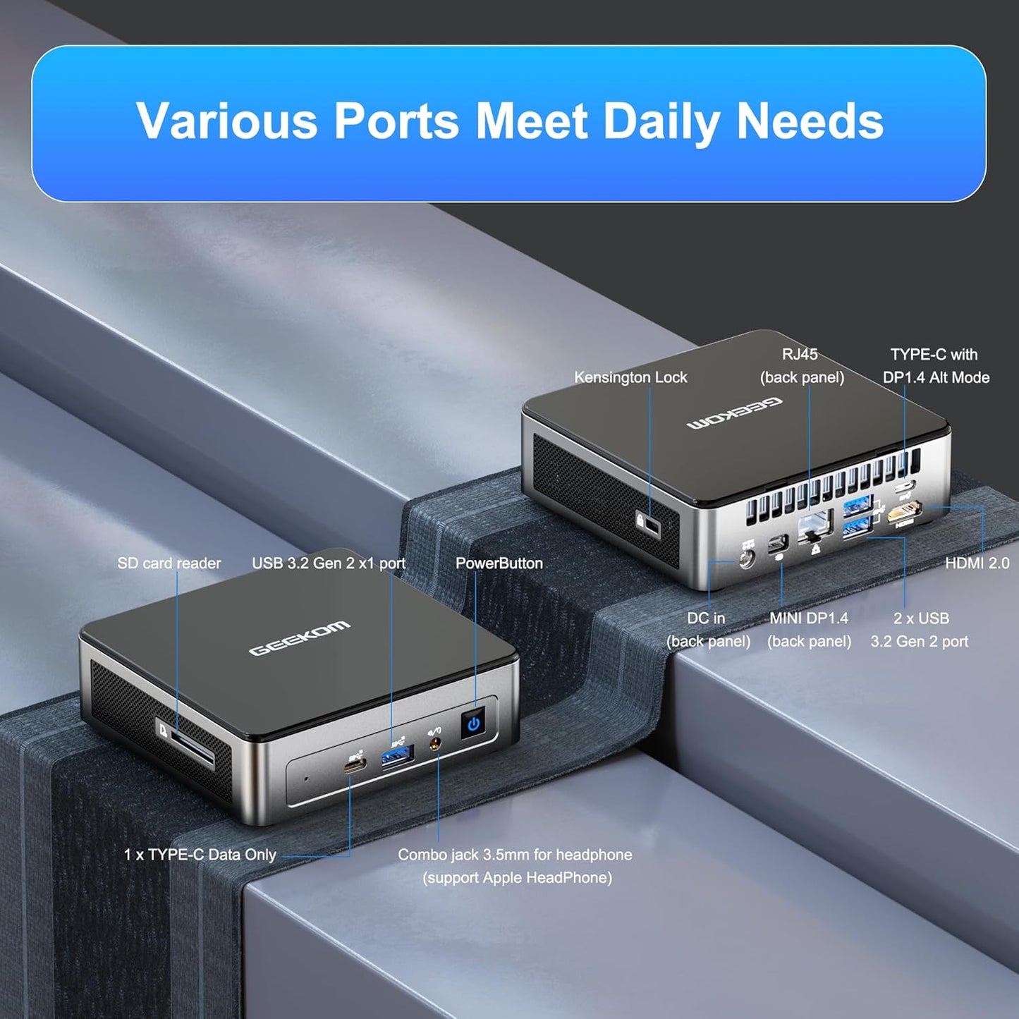 NUC Mini-PC mit Intel Alder Lake N100, AIR12 N100(16+512)