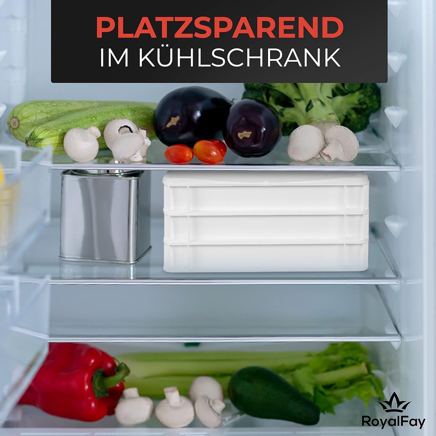 Gärbox, 1 Box mit 1 Deckel