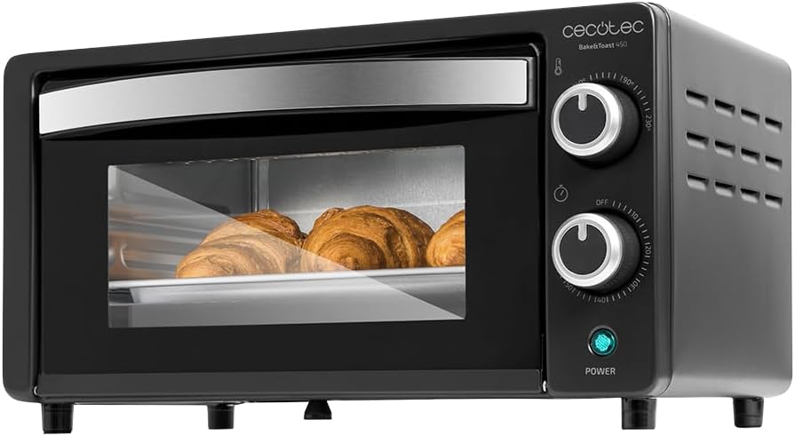 Bake&Toast Tischofen, 10 L Schwarz