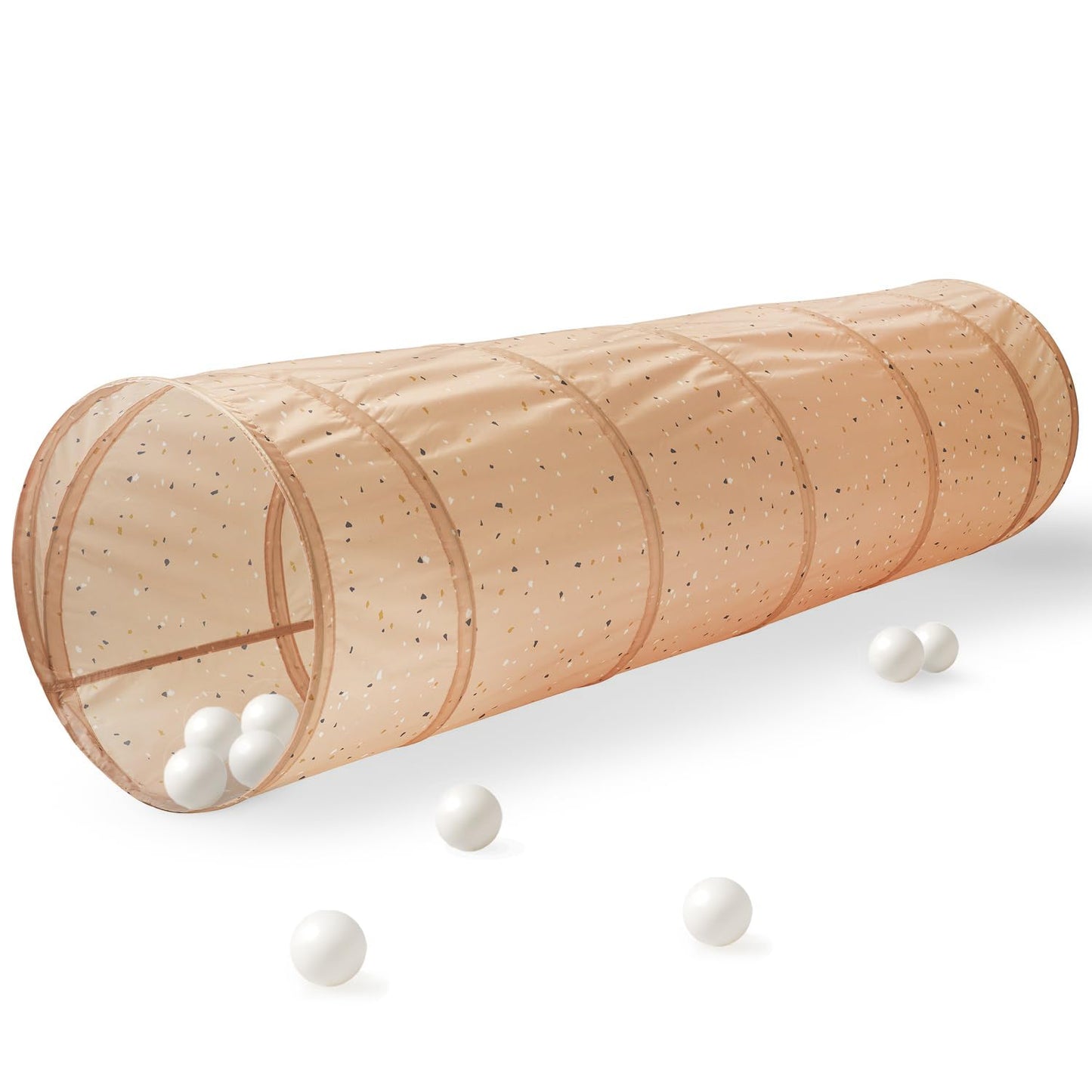Krabbeltunnel 180 cm, Terrazzo Ton