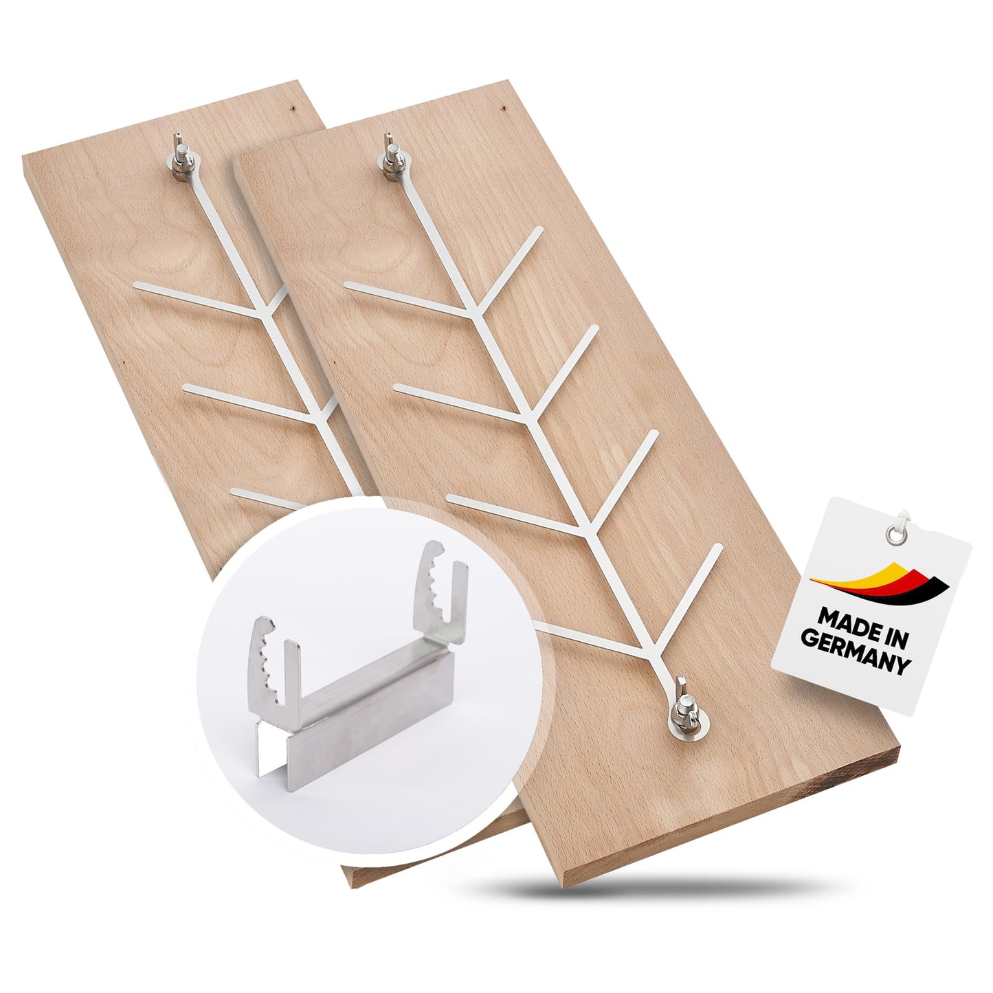 Flammlachsbrett für Feuerschale und Grill