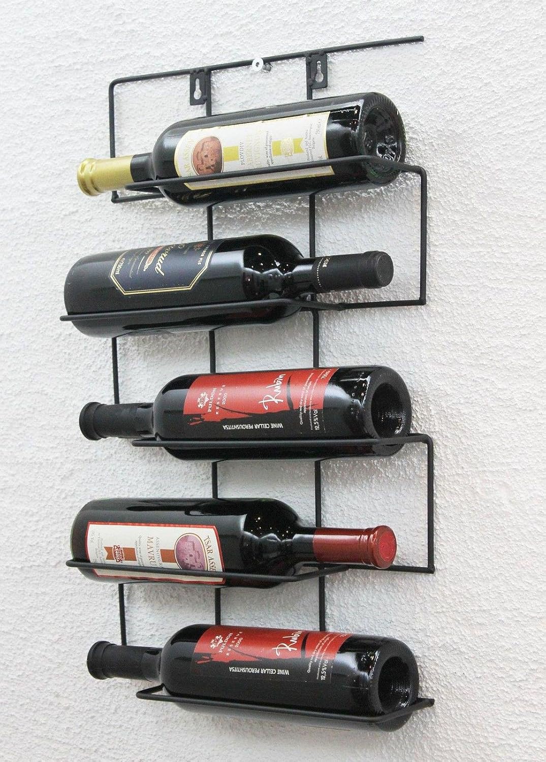 Weinregal für die Wand