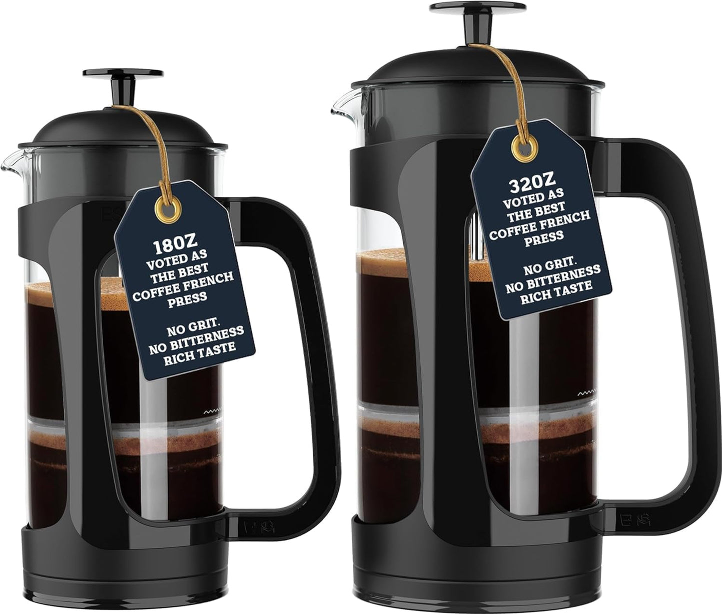 P3 French Press Kaffeebereiter, 18 Unzen