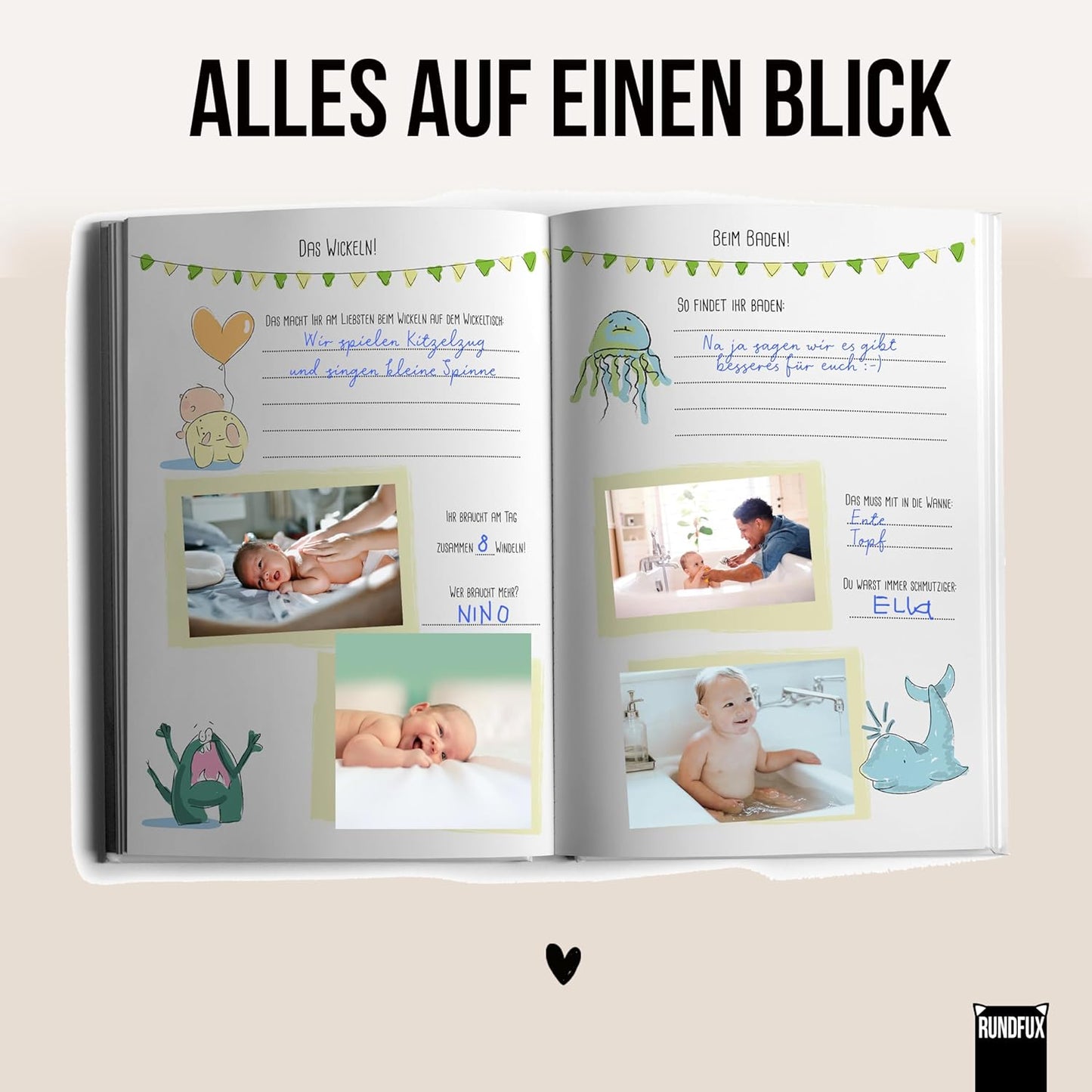 Hurra! Zwillinge - Das 1. Eintragealbum