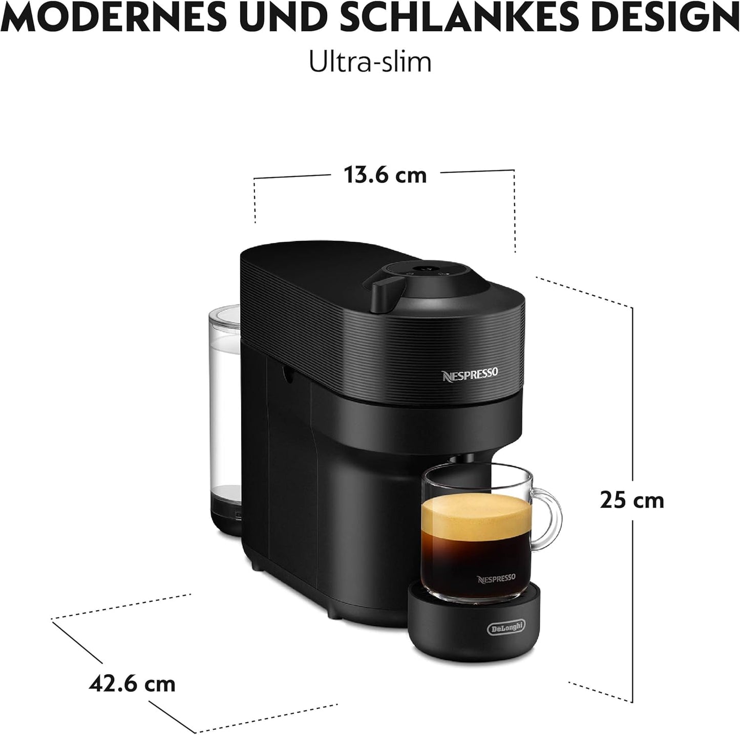 Kaffeekapselmaschine Vertuo Pop, Ohne Aeroccino ; Liquorice Black