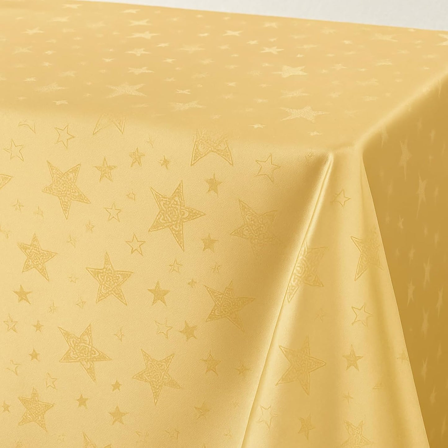 Tischdecke Magic Stars, 250 x 150 cm (Rechteckig) Gold