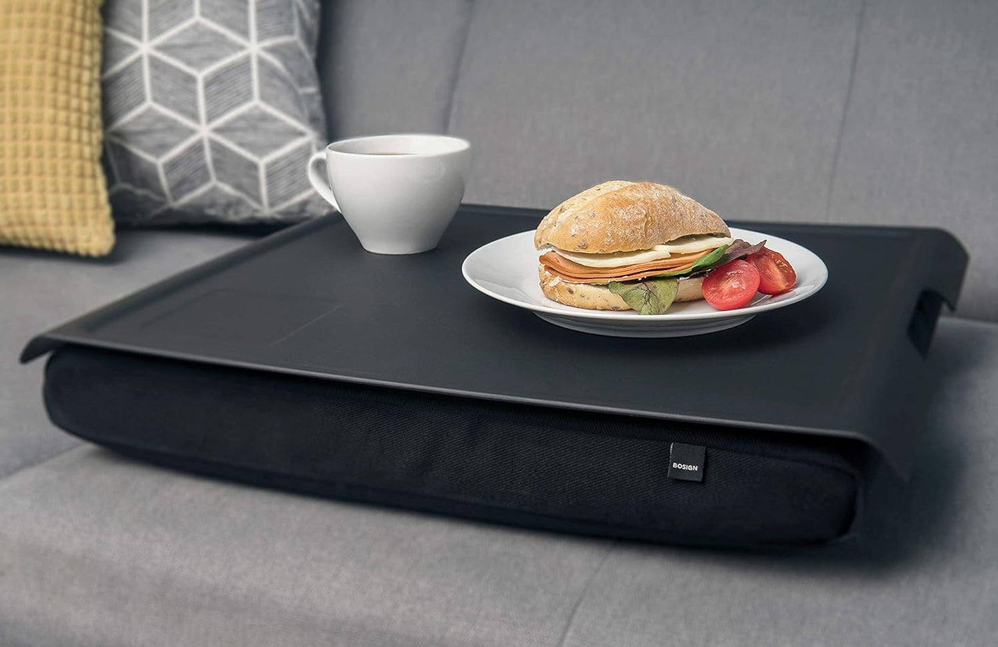 Knietablett Laptray, Schwarz