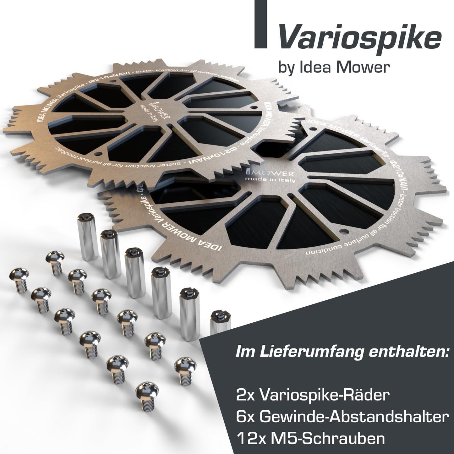 Variospike Mähroboter Spikes