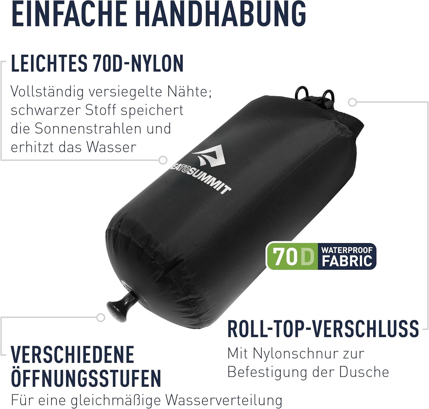 Pocket Shower, 10 Liters