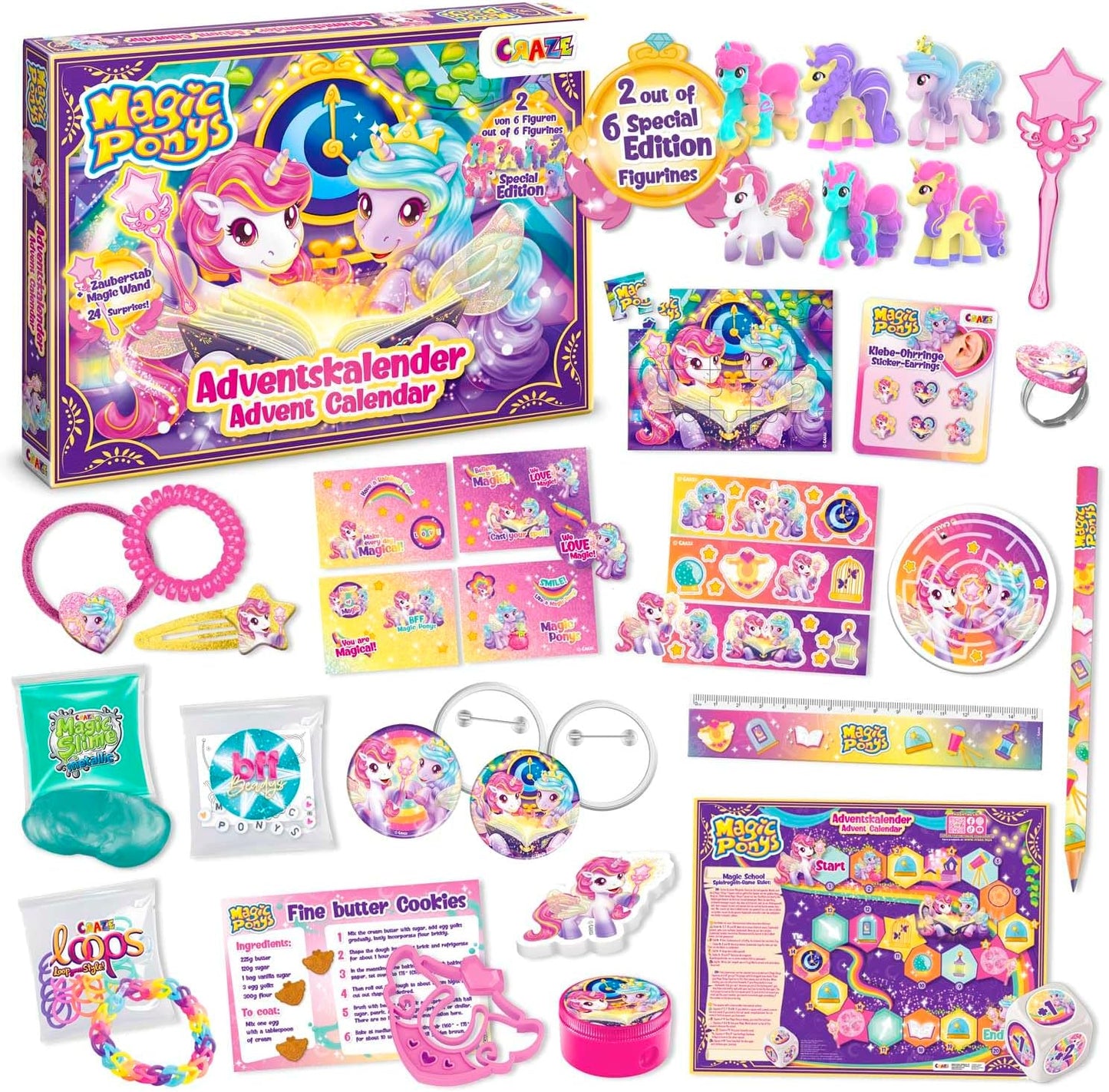 Adventskalender Magic Ponys, MAGIC PONYS Adventskalender
