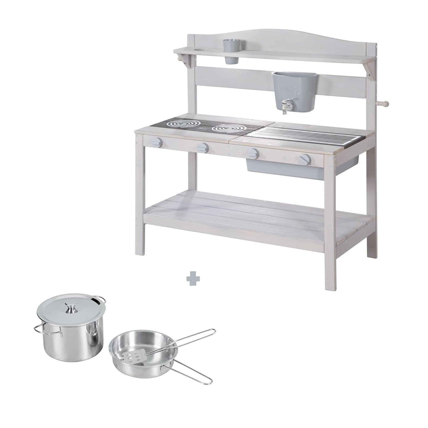 Outdoor Spielküche, Grau Grill N' Cook
