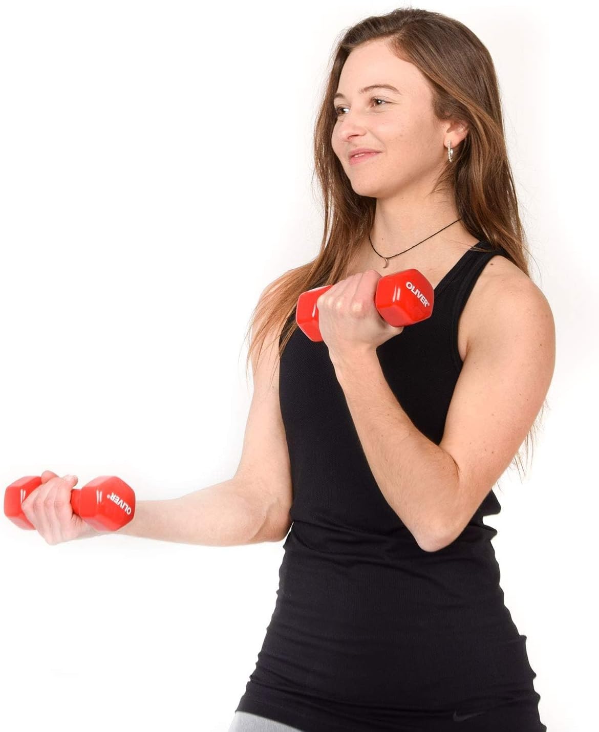 Kurzhantel-Set für Fitness, 1,5 kg (rosso) - 1,5 kg (rot) 3 paio