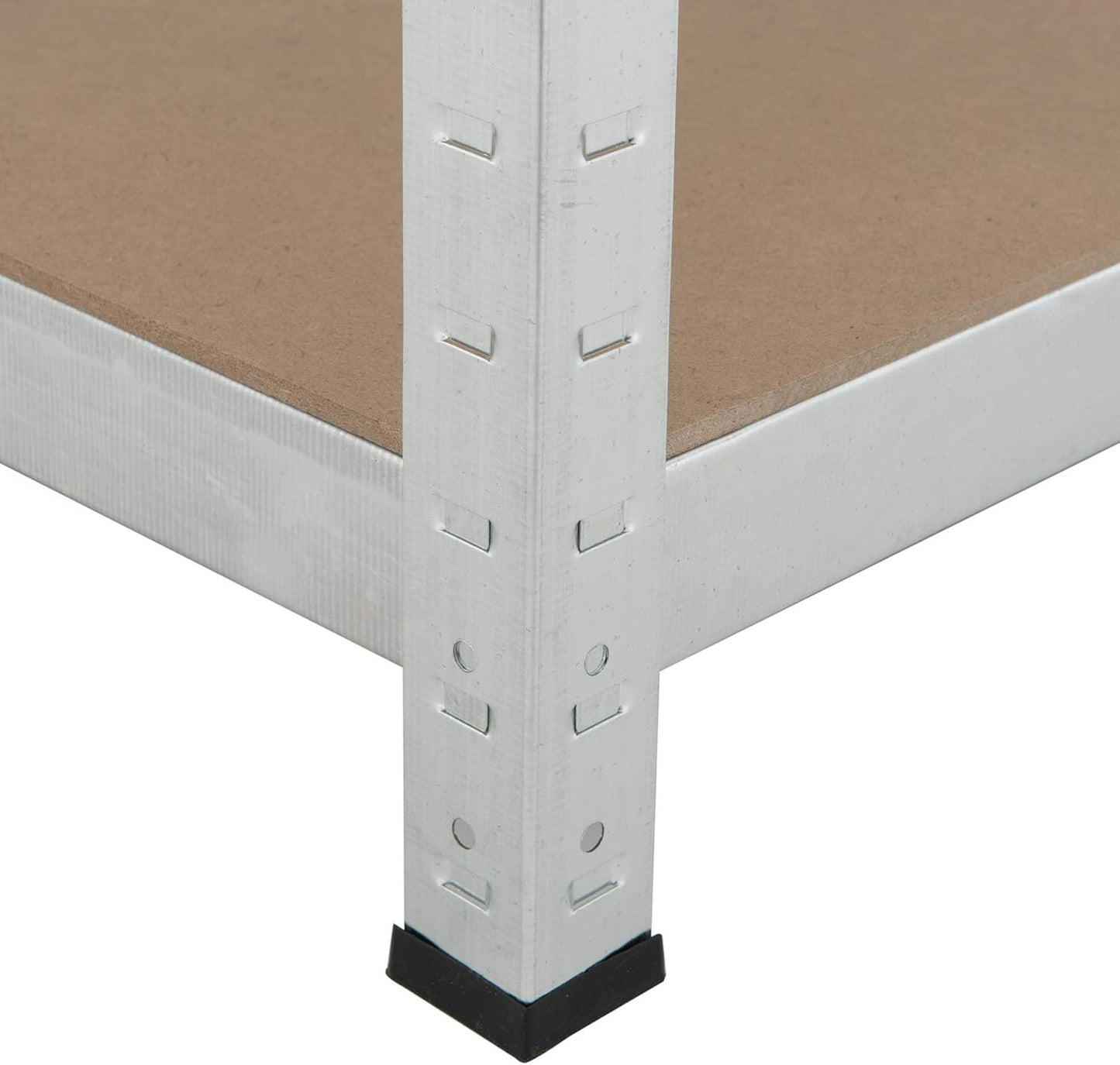 2 Stück Schwerlastregale, 2x 160x80x40cm / 640kg Verzinkt