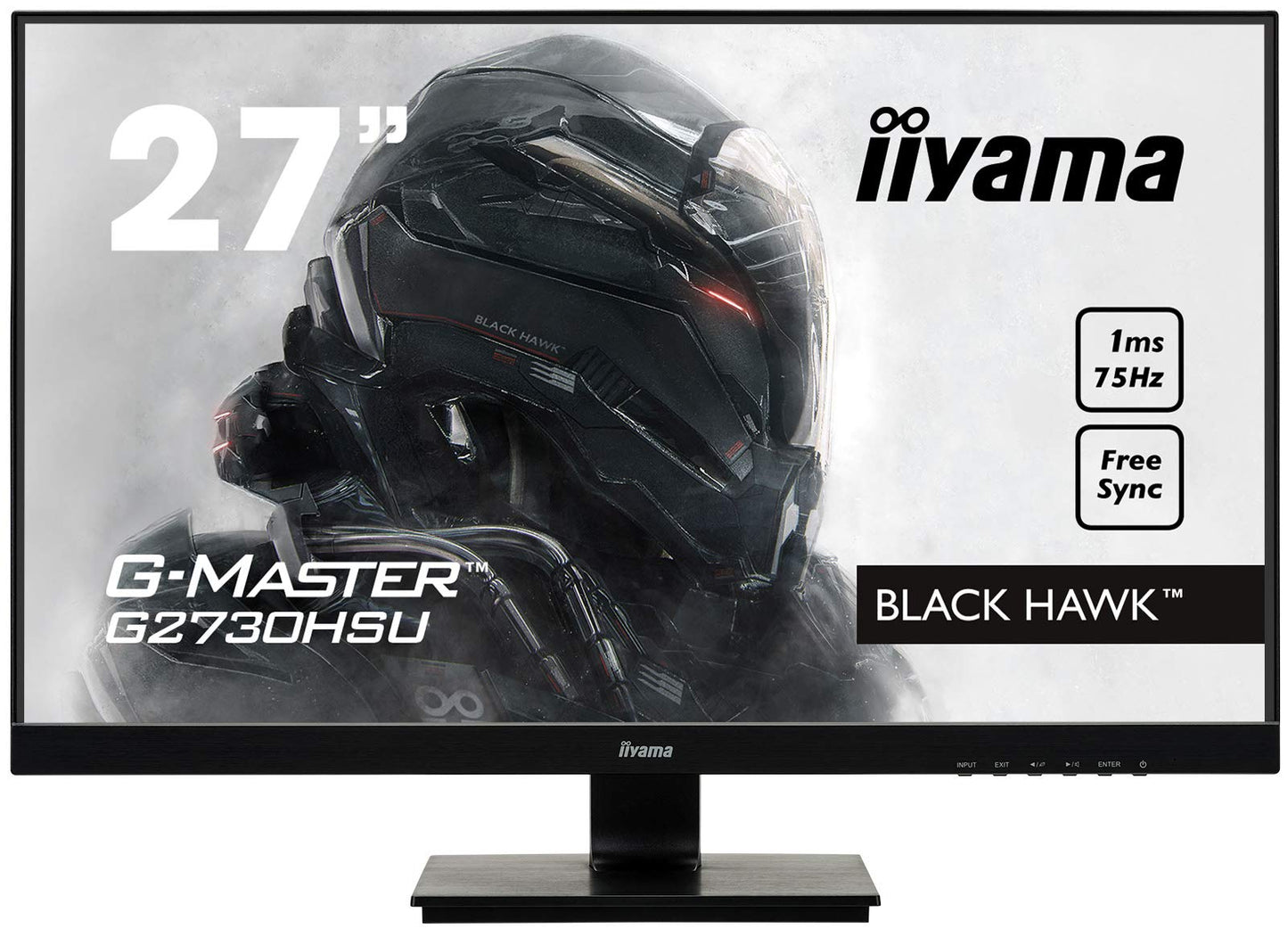 G-Master Gaming Monitor 27" Full-HD, schwarz 75Hz 27 Zoll FullHD 1920 x 1080 Single