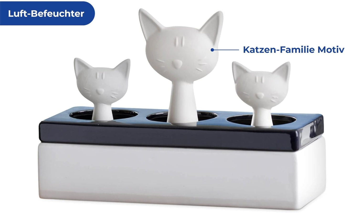 Luftbefeuchter Katzenfamilie