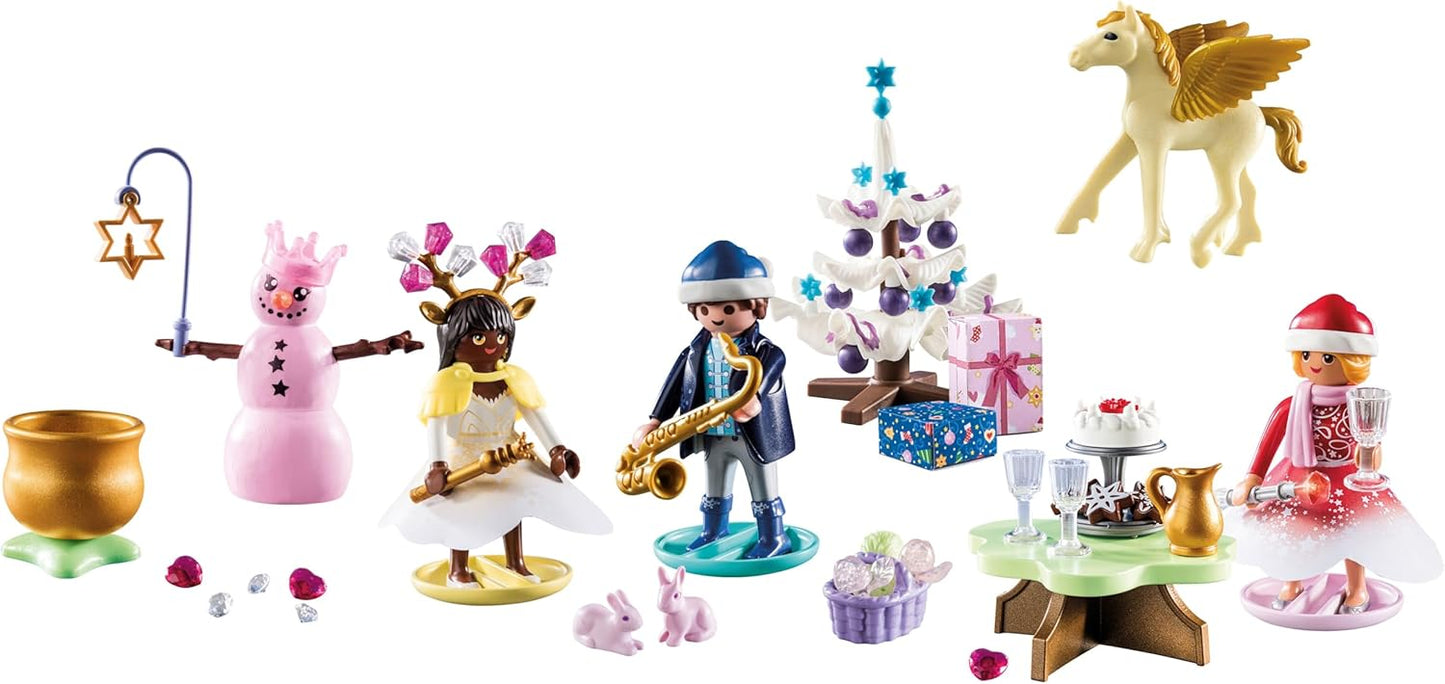 Weihnachtsfest unter dem Regenbogen, PLAYMOBIL 71348 Weihnachten unter dem Regenbogen Adventskalender