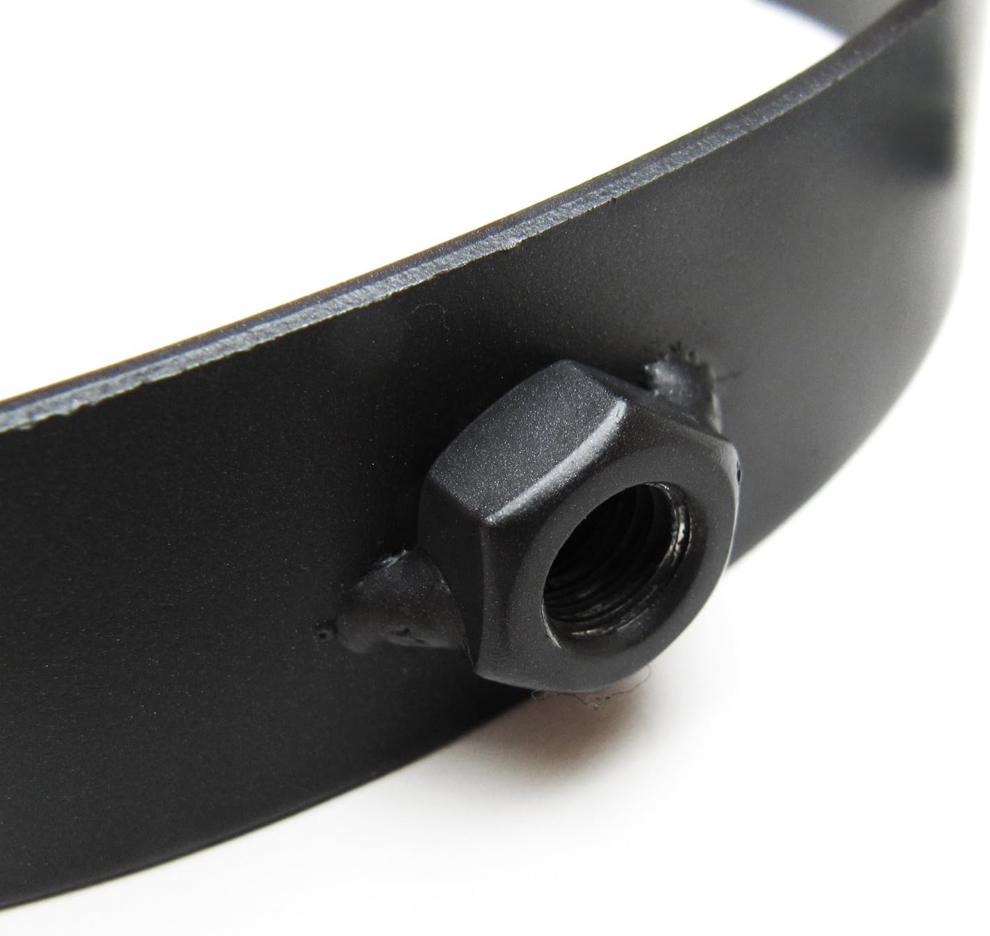 Rohrschelle, 150 mm, Schwarz