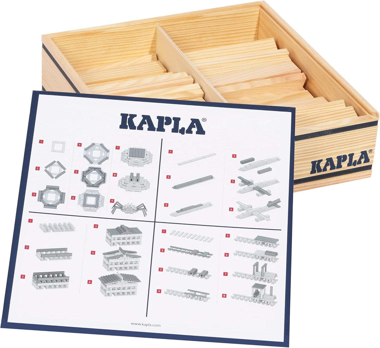 Holzbaukasten Konstruktionsspielzeug