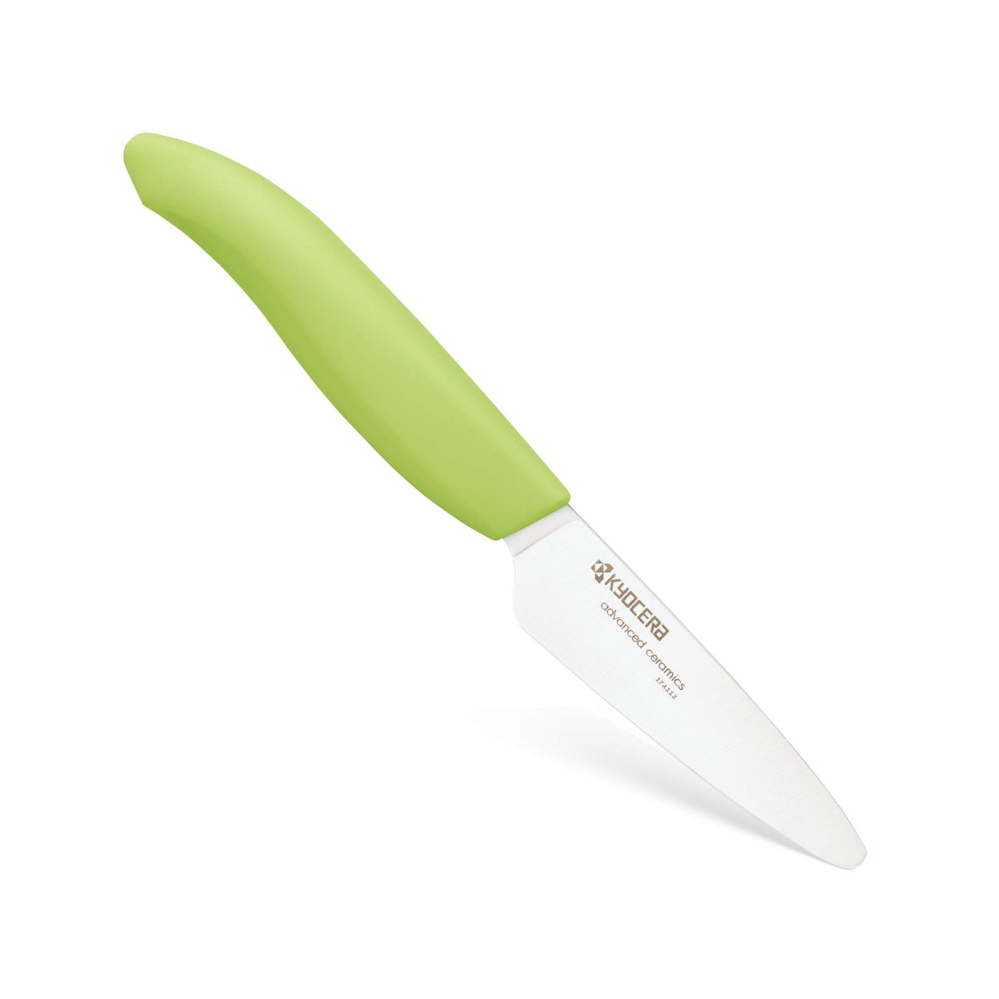 Keramik Schälmesser mit ergonomischem Griff, Grün Schälmesser
