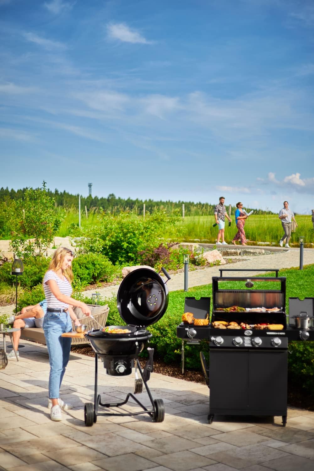 Ablagetisch für Kugelgrills, Ablagetisch Single