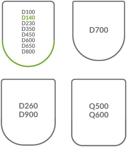 Toilettendeckel D-Form mit Absenkautomatik, Schwarz