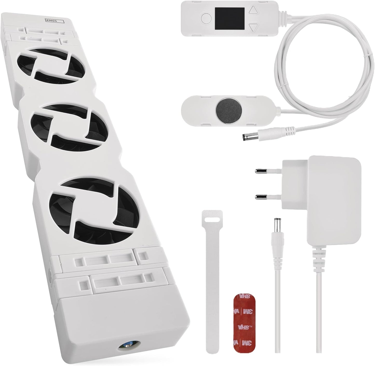 Heizkörperventilator Mono weiss, Starterset MONO