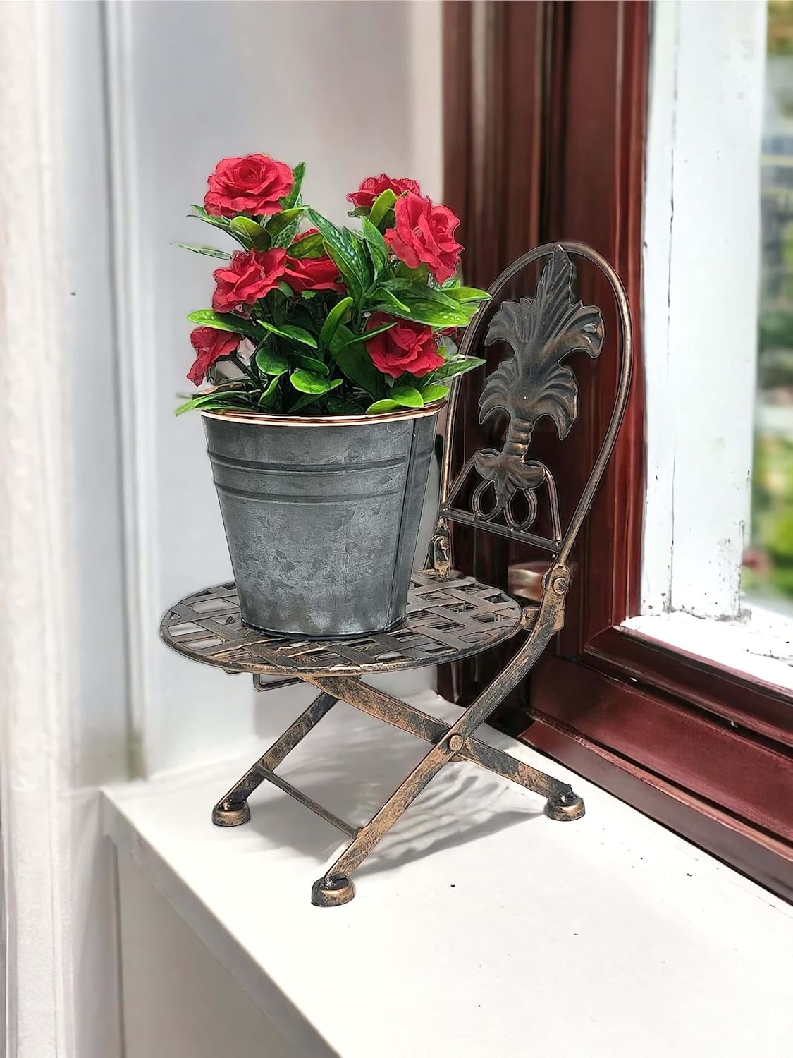 Klappbarer Blumenhocker