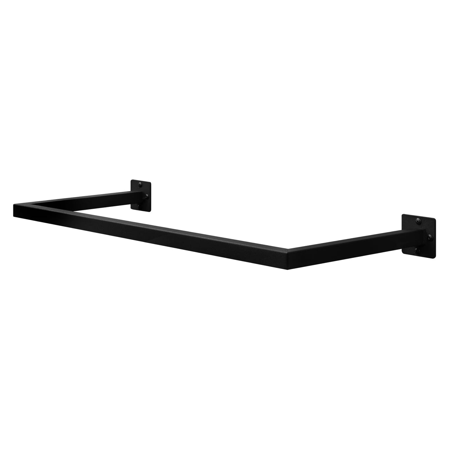 Kleiderstange, Schwarz 94 cm