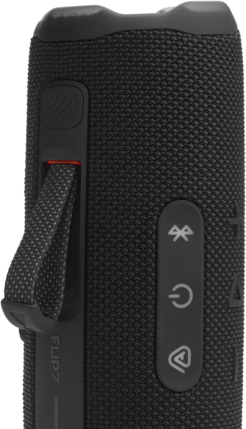 Tragbarer Bluetooth-Lautsprecher Flip 7 mit 16h Akkulaufzeit, Schwarz
