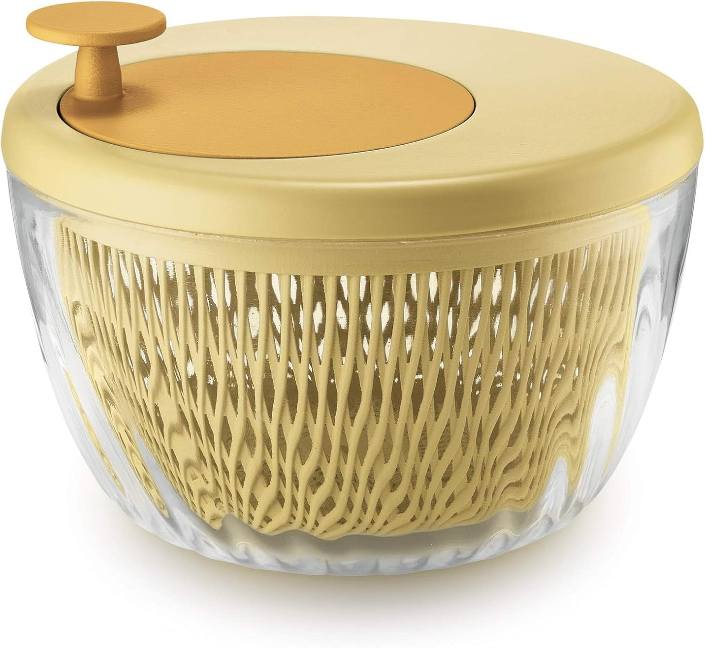Spin&Store Salatschleuder mit Deckel, One Size Yellow