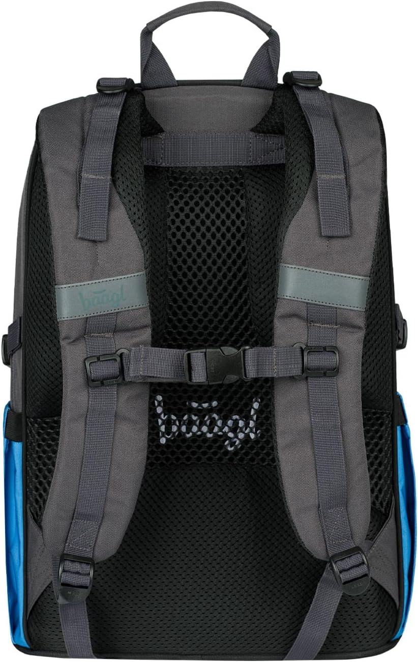 Schulrucksack-Set für Jungen und Mädchen (3-teilig), Logo Mix