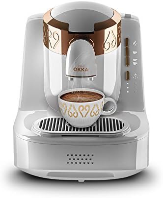 Türkische Kaffeemaschine Okka, White