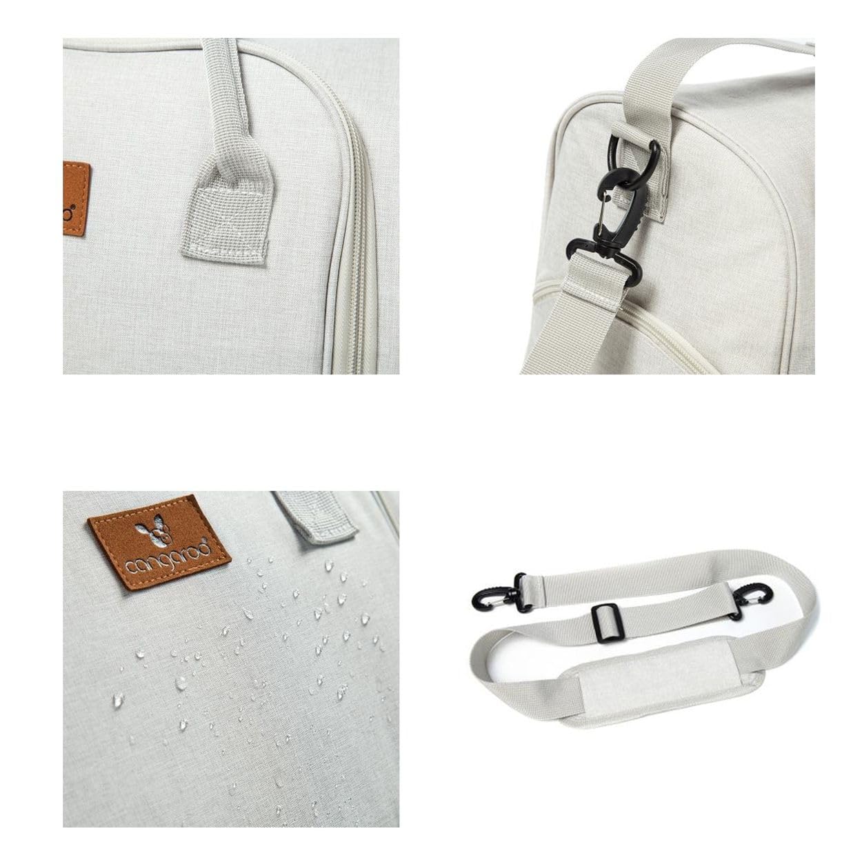 Wickeltasche Jossie, Schwarz