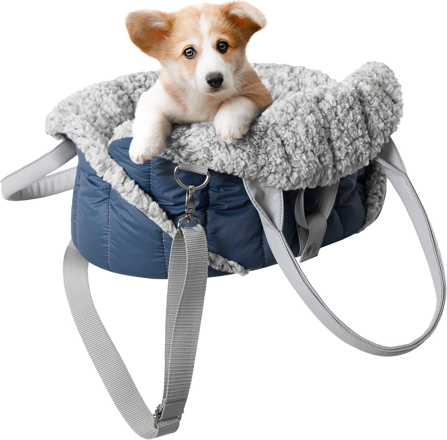 Sea Shell Hundetasche, Grösse 2: 47x29x32 cm Marineblau