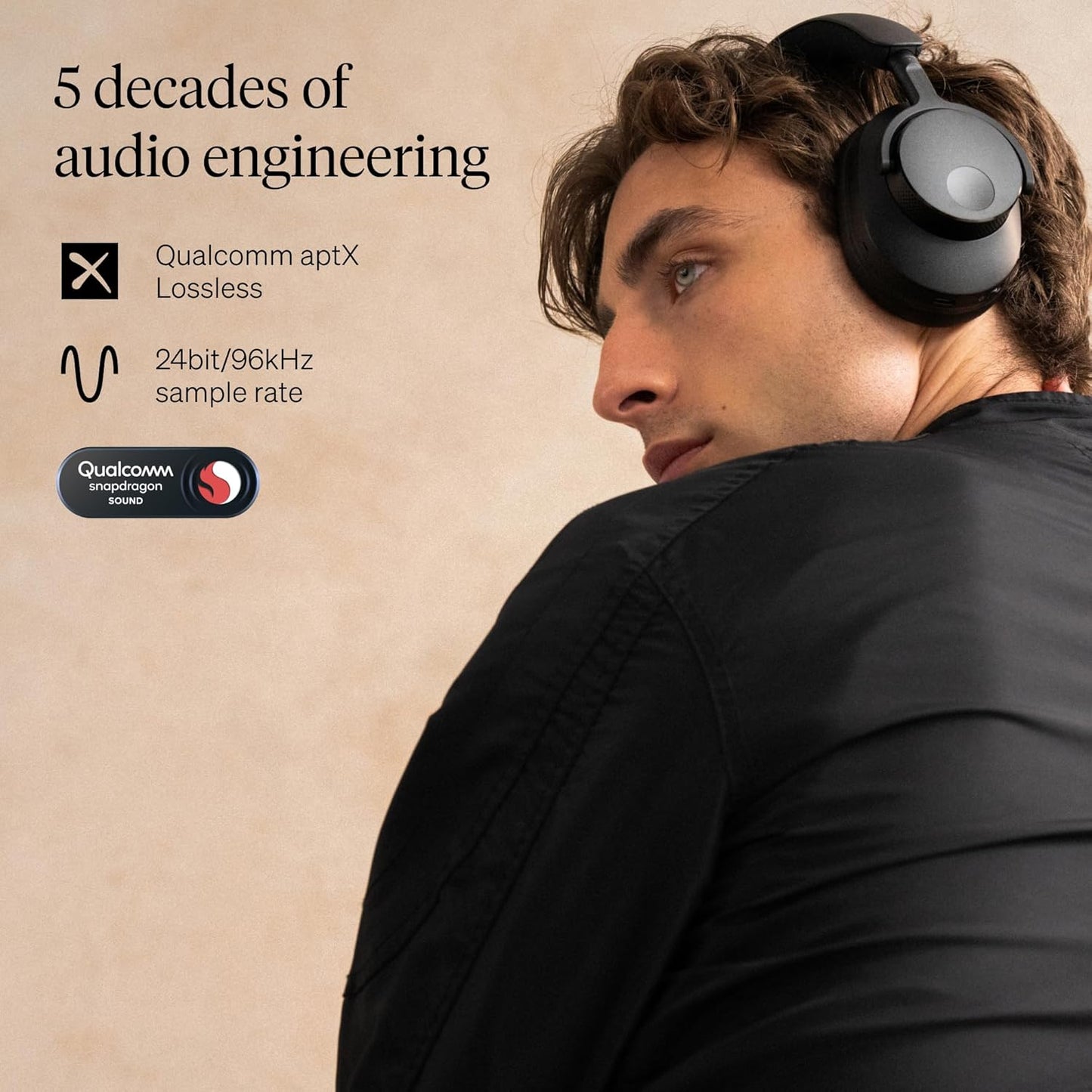 Melomania P100 SE mit ANC und Hi-Fi Sound, Schwarz P100 SE