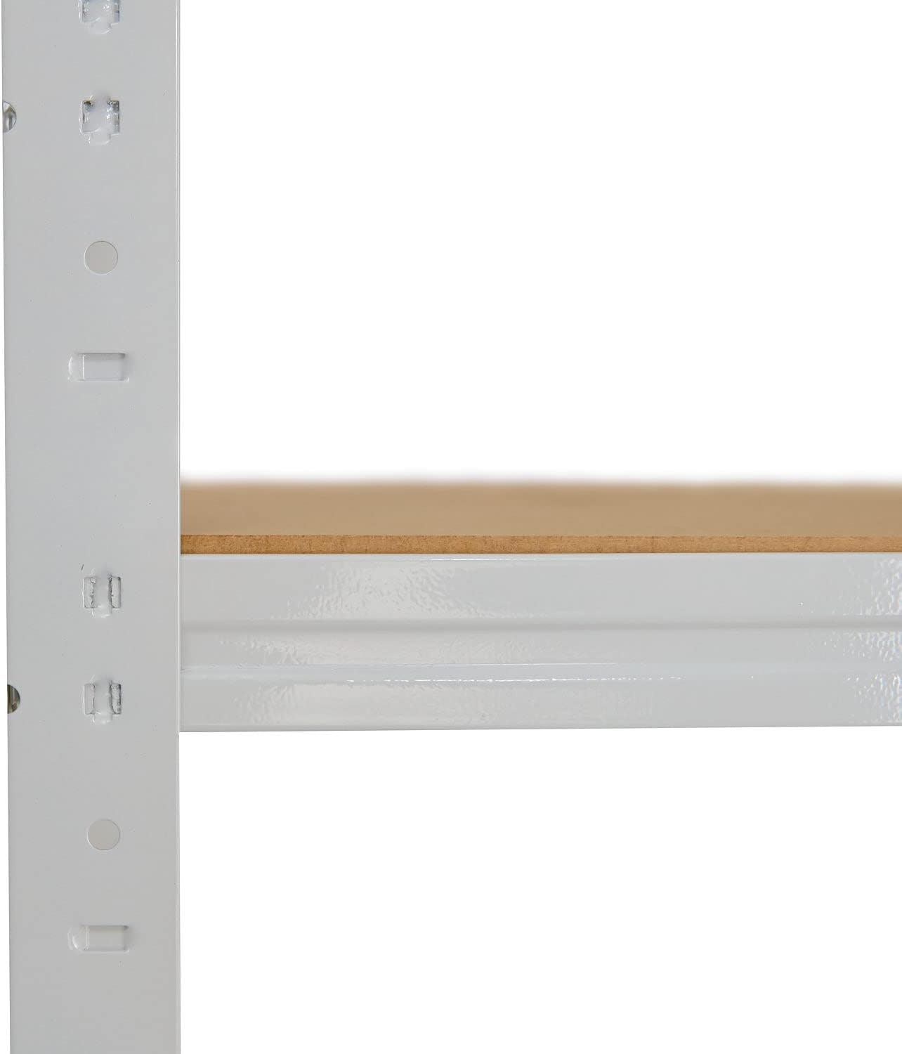 Office Series Schwerlastregal, 5 Böden, 175kg Traglast, H: 180cm / B: 70cm / T: 30cm