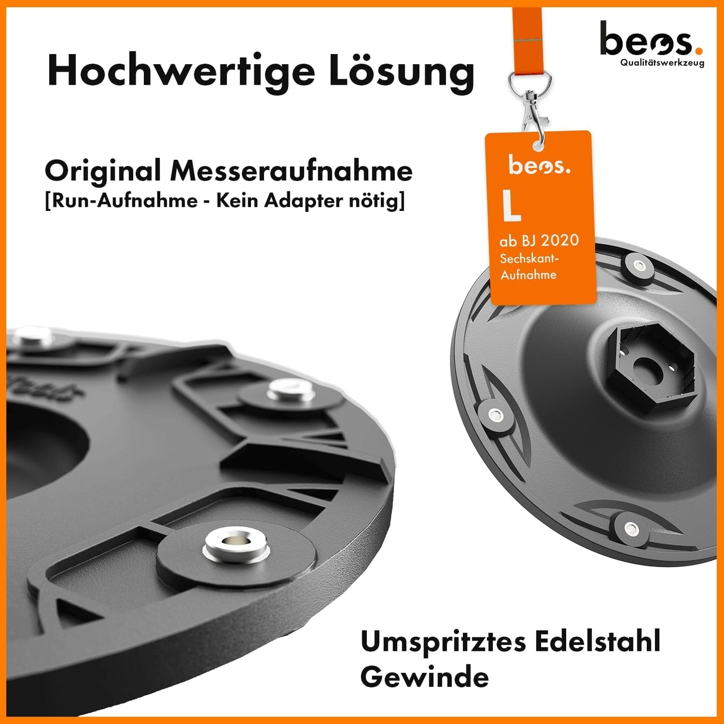 Rasenroboter Messerteller für Worx L800/L1000, Worx L800 & L1000 [ab BJ 2020]