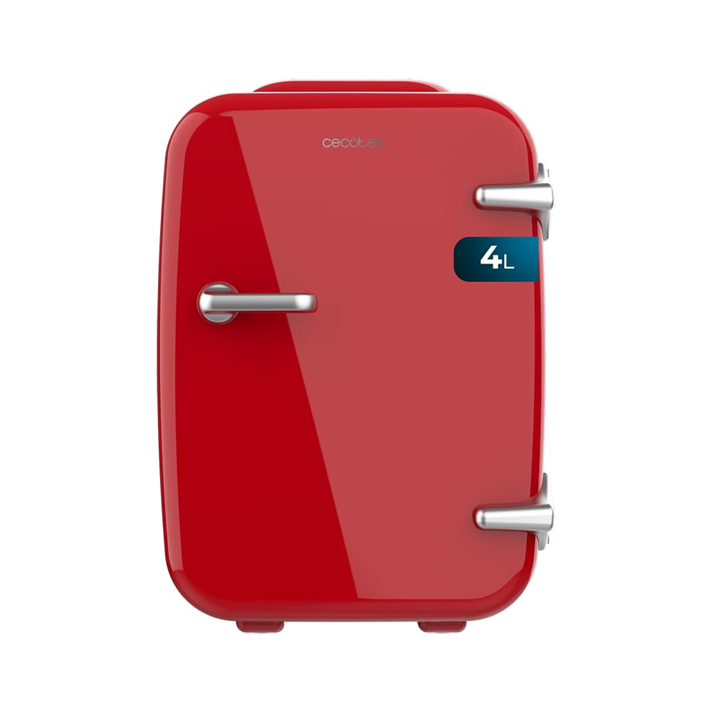 Mini-Kühlschrank Bolero mit Heizfunktion, 4 L | Habana Rot