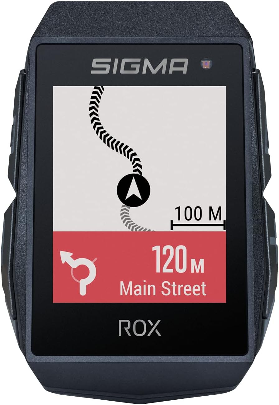 Fahrradcomputer ROX 11.1 EVO HR mit GPS & Herzfrequenzmessung, Einheitsgrösse, Schwarz