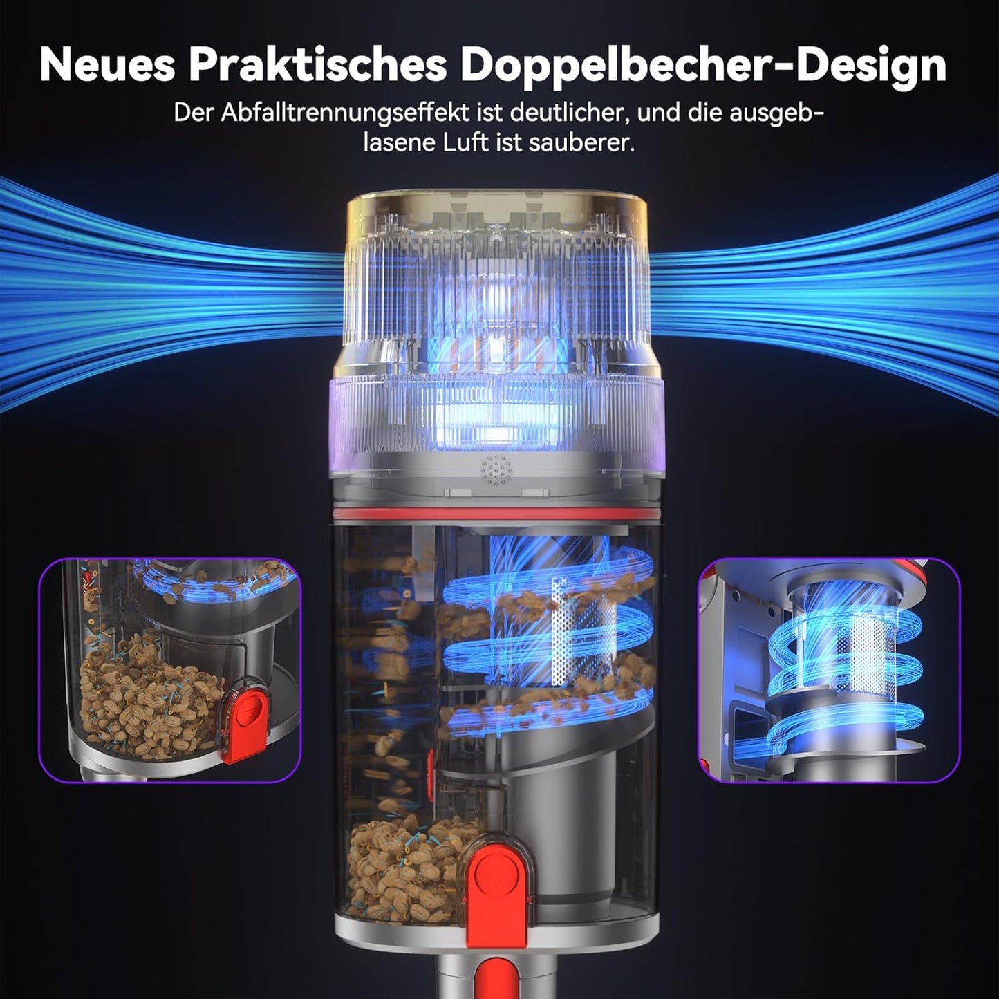 Akkustaubsauger V15 Ultra